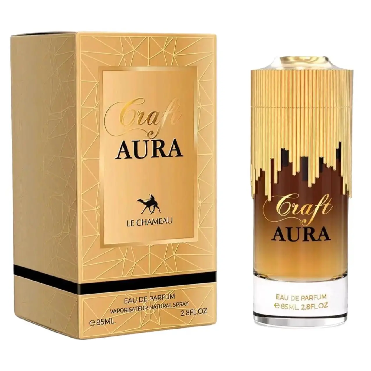 Craft Aura Women Eau de Parfum 3.4FL.OZ Long-Lasting Yum Unisex Khamrah
