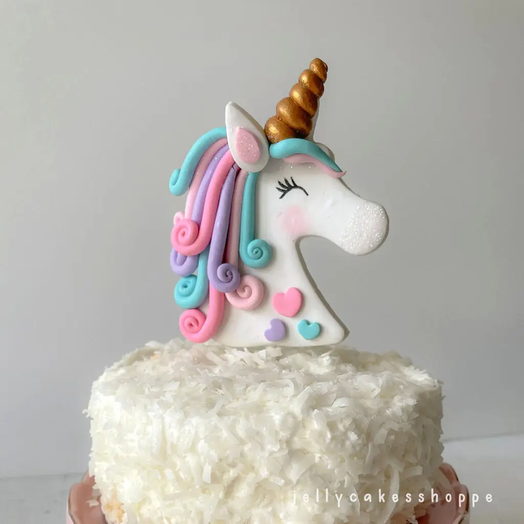 UNICORN CAKE TOPPER