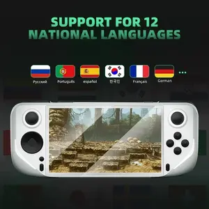 New Mant E6 Handheld Game Console, 5 Inch Psp Arcade-Level Zero Latency Processor, N64 Android System Portable Device