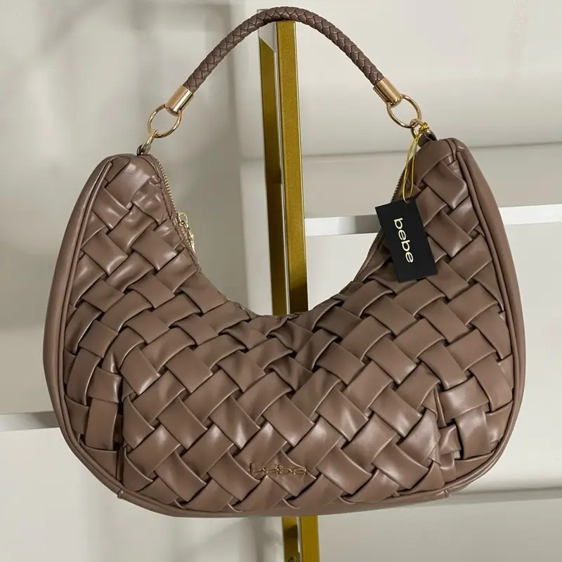 Bebe Luca Nude Shoulder Bag