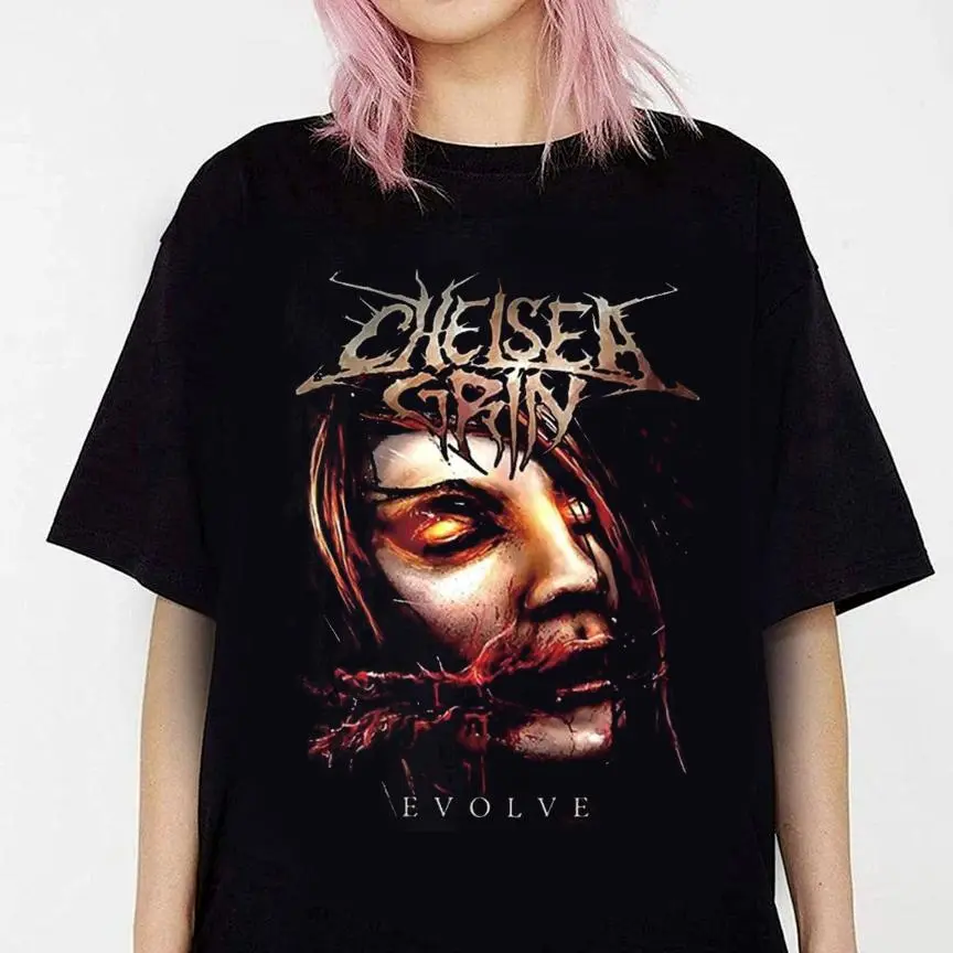 Chelsea Grin Evolve Deathcore Fan Gift Unisex T-Shirt HA301010