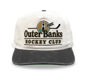 Outer Banks Hockey Club Snapback: Cream