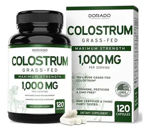 Colostrum Supplement 1000mg Per Servings - Grass Fed Colostrum - Natural Healthcare