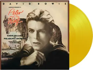 David Bowie - Narrates Prokofiev's Peter And The Wolf  [VINYL RECORD - LP] Colored Vinyl, Ltd Ed, 180 Gram, Yellow
