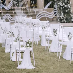 Wedding Chair Sash, 2/10pcs Chair Back Decoration, Chair Cover for Wedding Party, Festive & Party Supplies