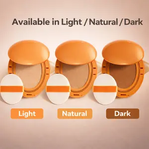 Hydrating Concealer Cushion Foundation – Zinc Oxide & Vitamin E, Buildable Coverage, Lightweight Moisturizing Finish, Available in Light / Natural / Dark Shades