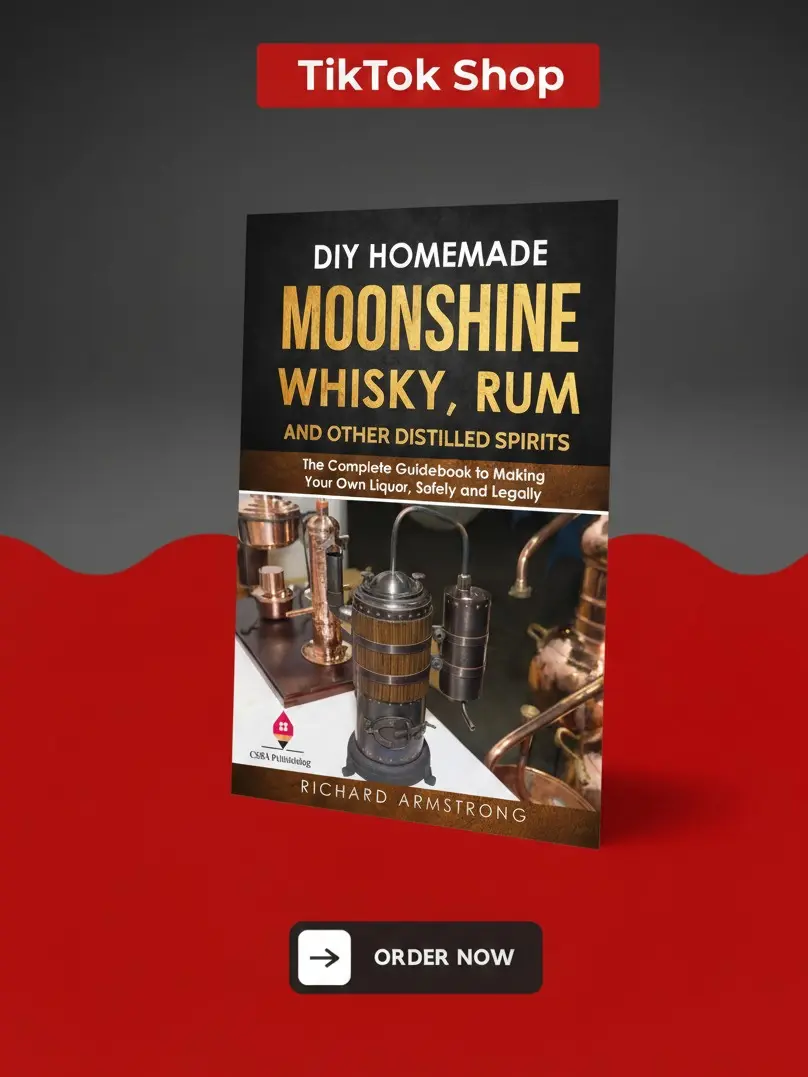DIY Homemade Moonshine, Whisky, Rum, and Other Distilled Spirits: The Complete Guidebook to Making Your Own Liquor, Safely and Legally