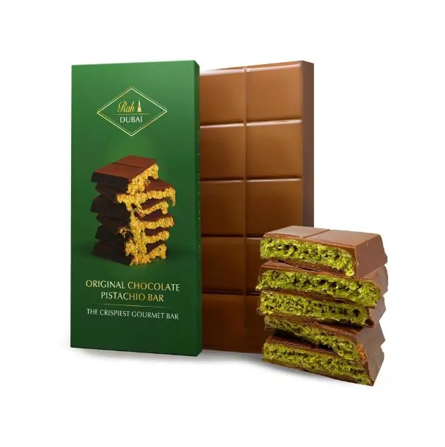 Dubai Chocolate - Pistachio & Knafeh - 3.5Oz