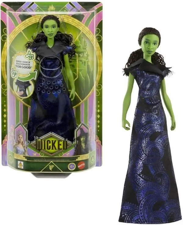 Wicked: For Good Singing Elphaba Fashion Doll  [COLLECTIBLES] Paper Doll
