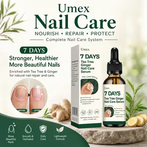 【Buy 1 get 1 free】Umex Nail Care Serum Extra Strength, Triple Action Formula for Thick, Discolored & Damaged-Looking Nails, Daily Toenail & Fingernail Care-A