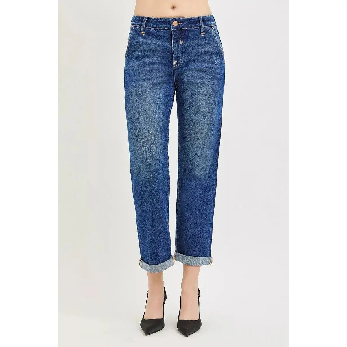 RISEN MAYA SLOUCHY BOYFRIEND JEANS