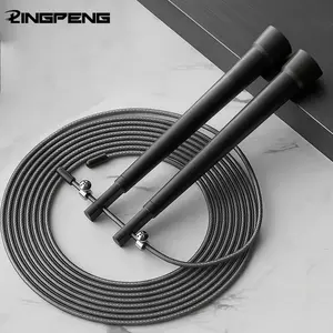 Professional Speed Rope, Durable Steel Wire Core, Adjustable Length, Portable Fitness Jump Rope, High-Efficiency Fat Burning, Skipping Ropes