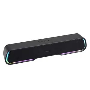 Wireless Sound Bar for Smart TV, Surround Soundbar with Bluetooth/RCA/AUX Connect, Volume Control, 2in 1 Detachable Soundbar for TV/PC/Gaming/Projectors