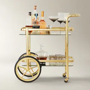 Z Gallerie Trolley Bar Cart