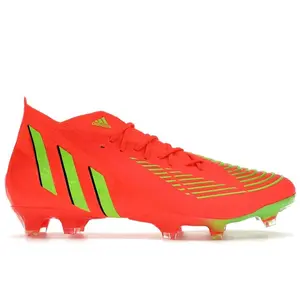 adidas Predator Edge.1 FG Solar Red Team Solar Green (men) by StockX