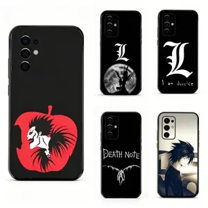L-Lawliet D-Death Note Phone Case for iPhone 17 16 15 14 13 12 11 Pro Air Plus ProMax and Samsung Galaxy S26 Plus Ultra S25 S24 S23 S22 anti drop and phone case