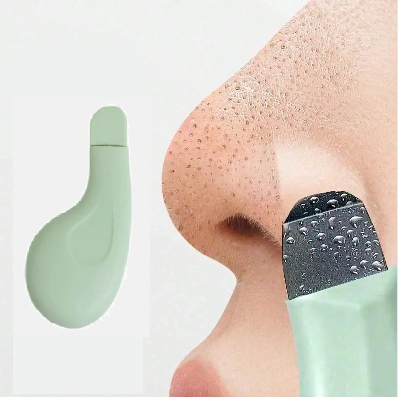 Integrative Human Form Blackhead Extraction Tool, Blackhead Remover Tool, Gentle Pore Cleanser, Silicone Facial Scraper, Deep Cleaning, Unisex Skincare Tool, Blackhead Removal Tools