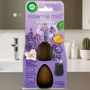 Lavender Almond Blossom Essential Mist Refill 2.01fl oz - Air Wick Scented Oil Refill, for Home, Long-Lasting Fragrance