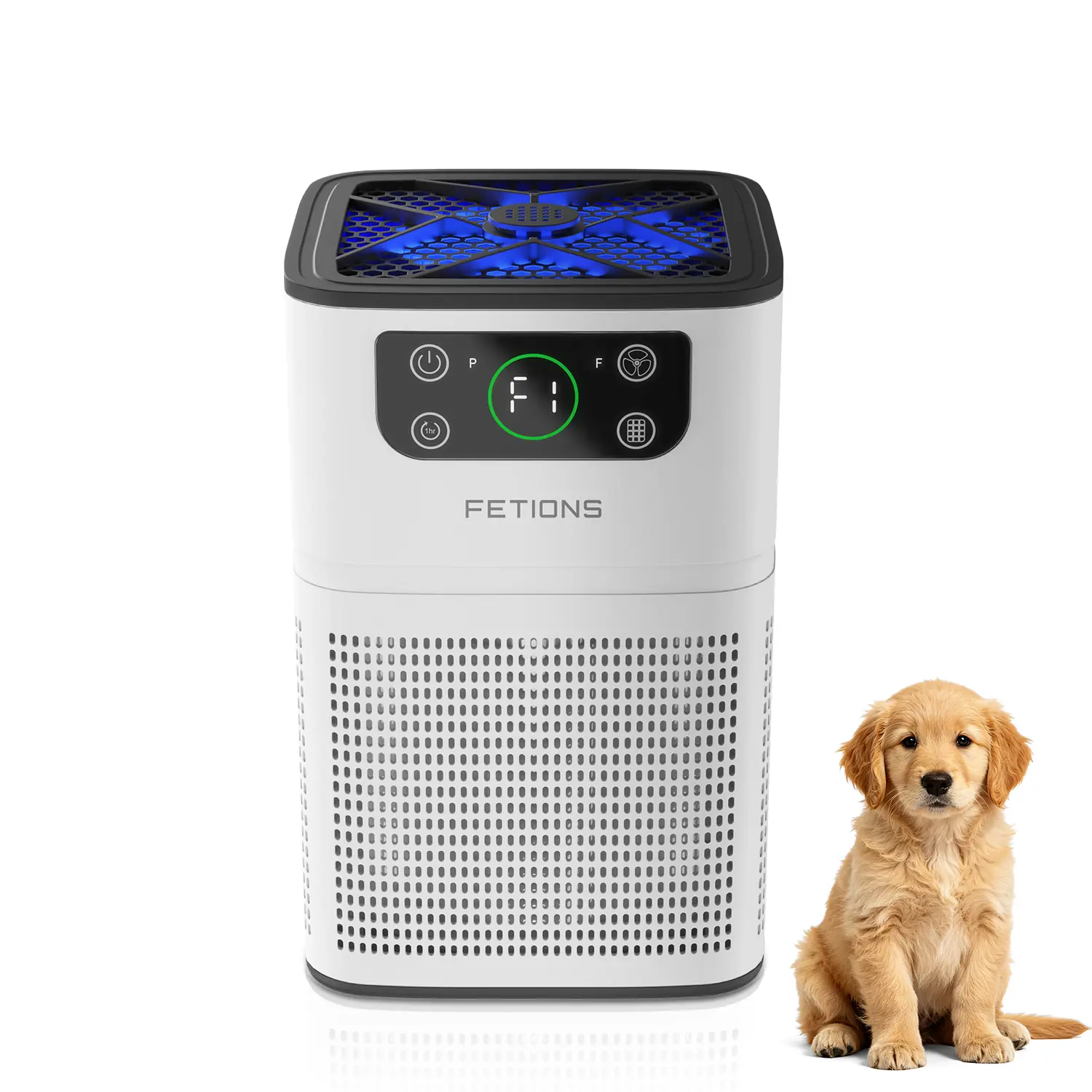 3000A Quiet 3-in-1 Air Purifier for Baby Room & Pets – Removes Dander, Smoke & Odor, Night Light & Timer