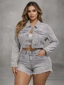 Fatima Rhinestones Short (SHORT ONLY)