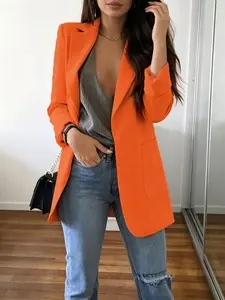 Fashion Slim Fit Cardigan, Elegant Blazer Coat for Women, Commuter Style, Perfect for Office Wear, Stylish and Comfortable Outerwear