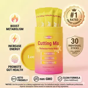 LeeFar Cutting Drink Mix -I Strawberry Acai Flavor - 30 Servings