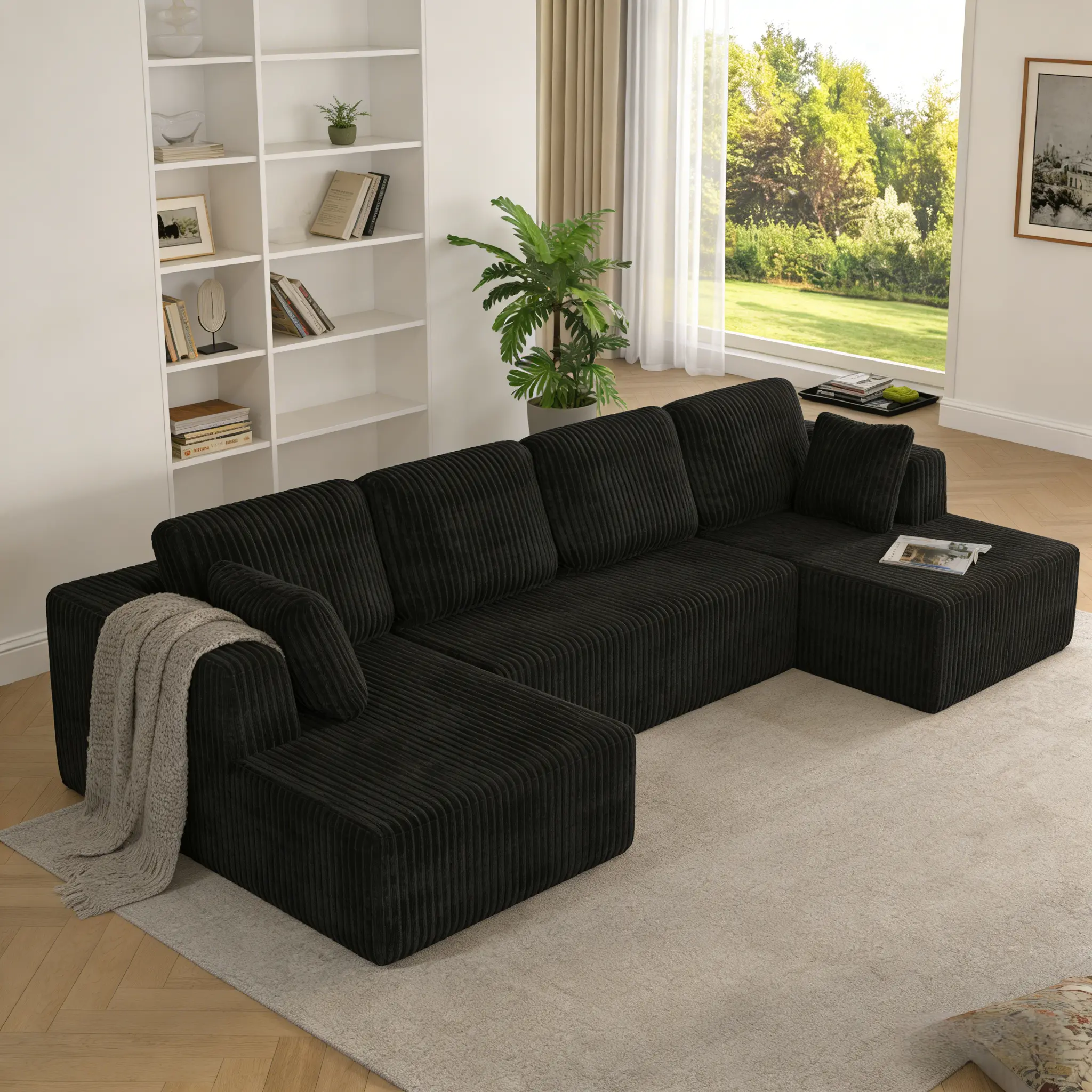 Black+ foam + 5 Seat