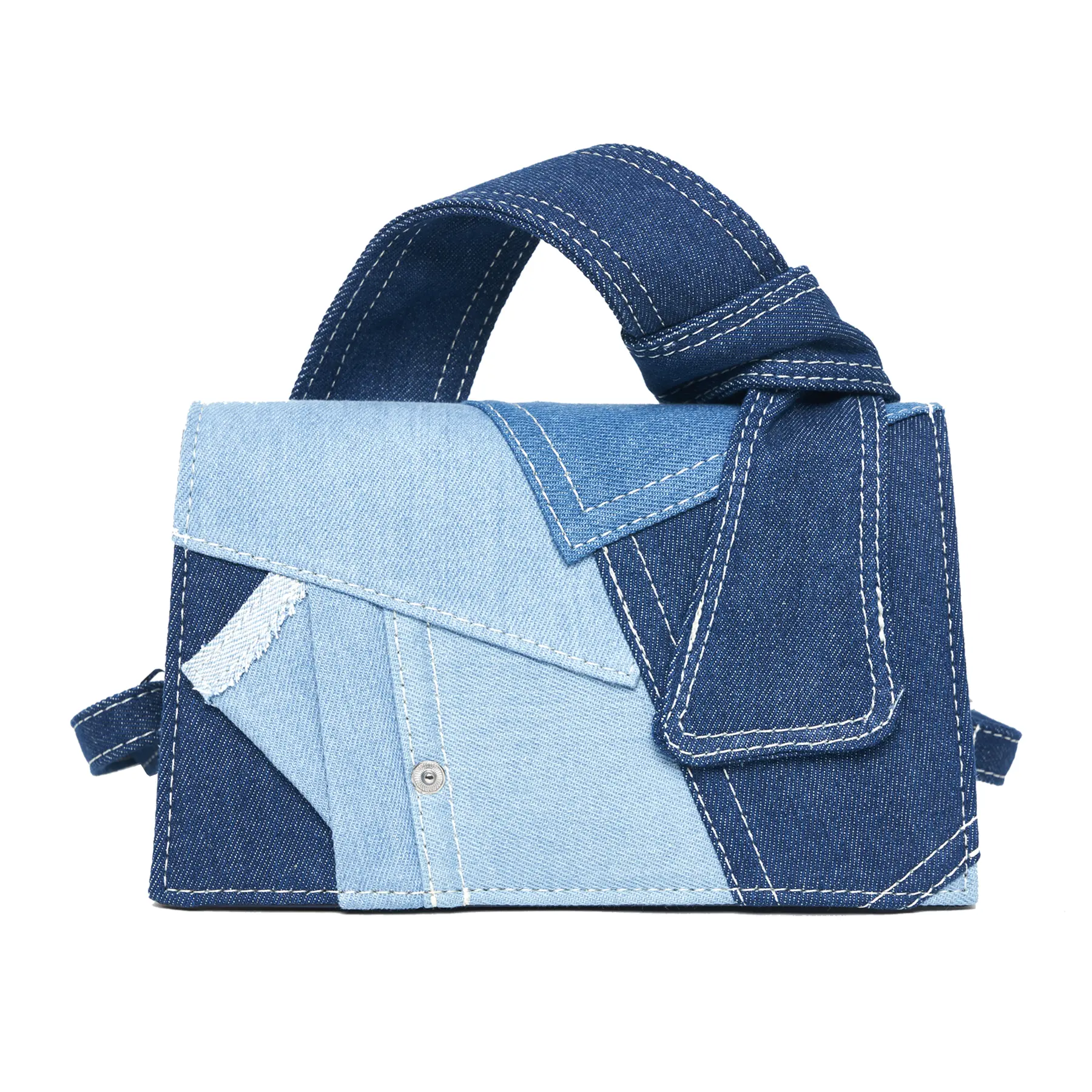 RIVERICH Fashion denim Women's Fashion Handbag Cute Women's Bag Cowboy Bag Best Gift Fashion Cowboy Patch Crossbody Bag christmas 2026 ornaments Purse Wallet Denim Cosmetic Compact Vintage