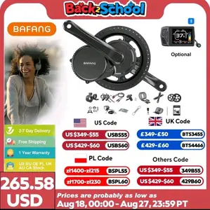 Mid Drive Motor 1000W 750W 500W 250W 350W Electric Bike Conversion Kit BBSHD BBS02B BBS01B M615 M325 M215 Ebike Kits