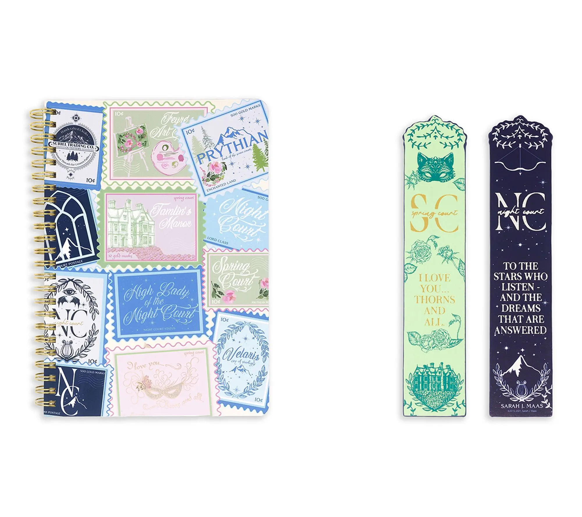 Sarah J. Maas Spring Court Night Court Mini Notebook &