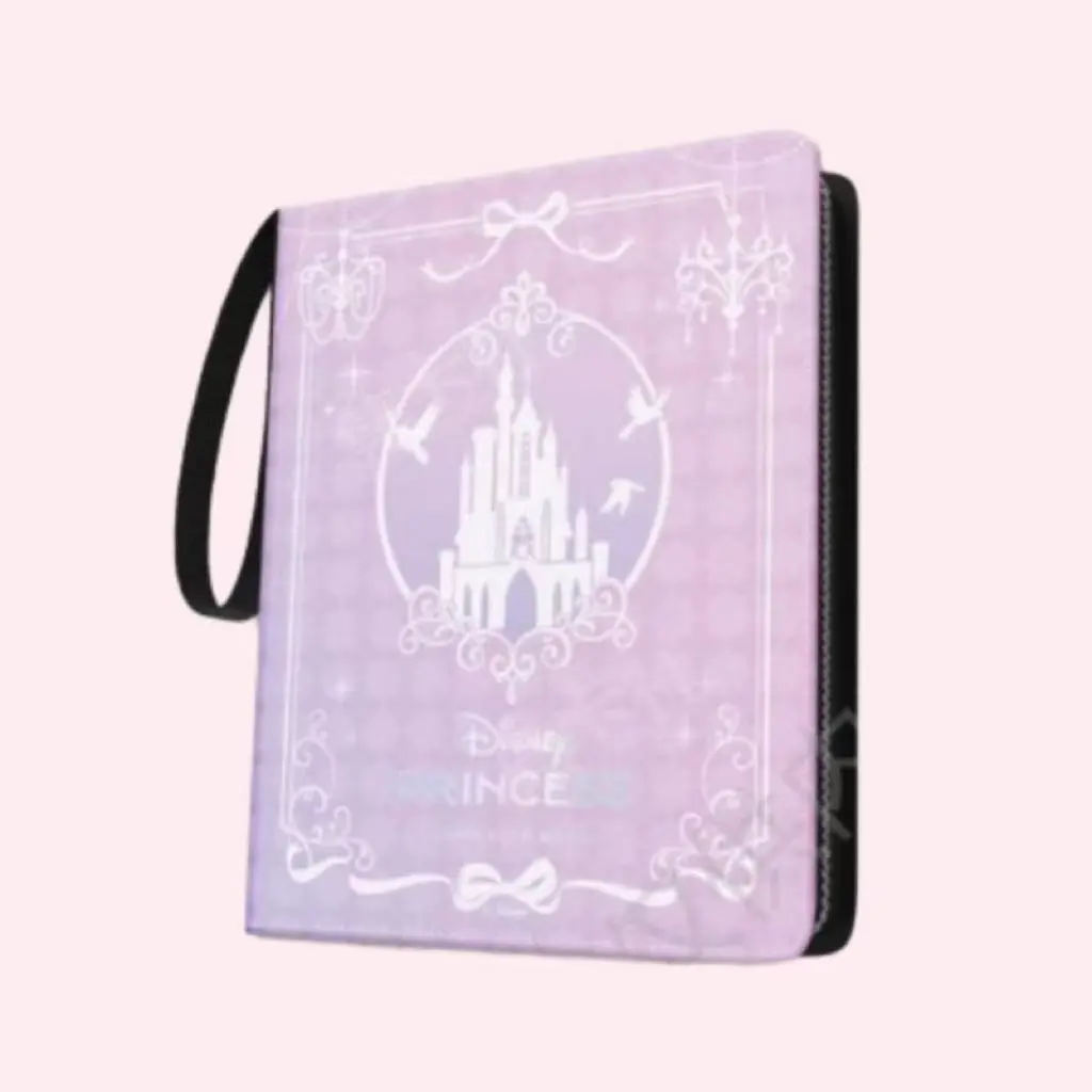 Princess Collection Card Binder Holder, 9 Pockets Album Sleeves for Baseball Cards