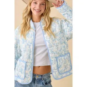 Quilted Floral Jacket Quilted Floral Jacket