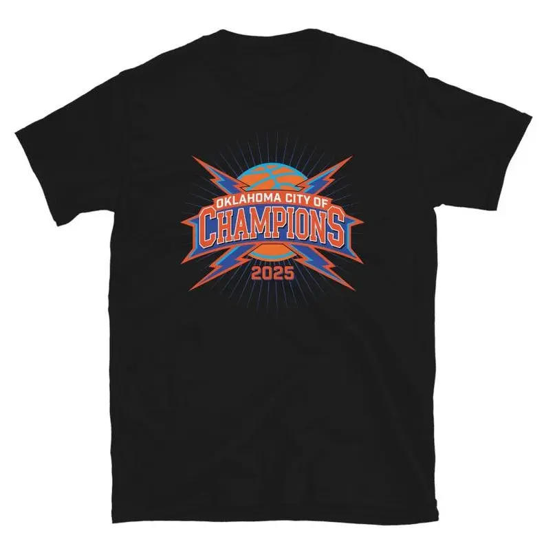 New "Oklahoma City of Champions" T-Shirt |   Available in Sizes S-4XL |   Available in 2 Colors |   100% Cotton
