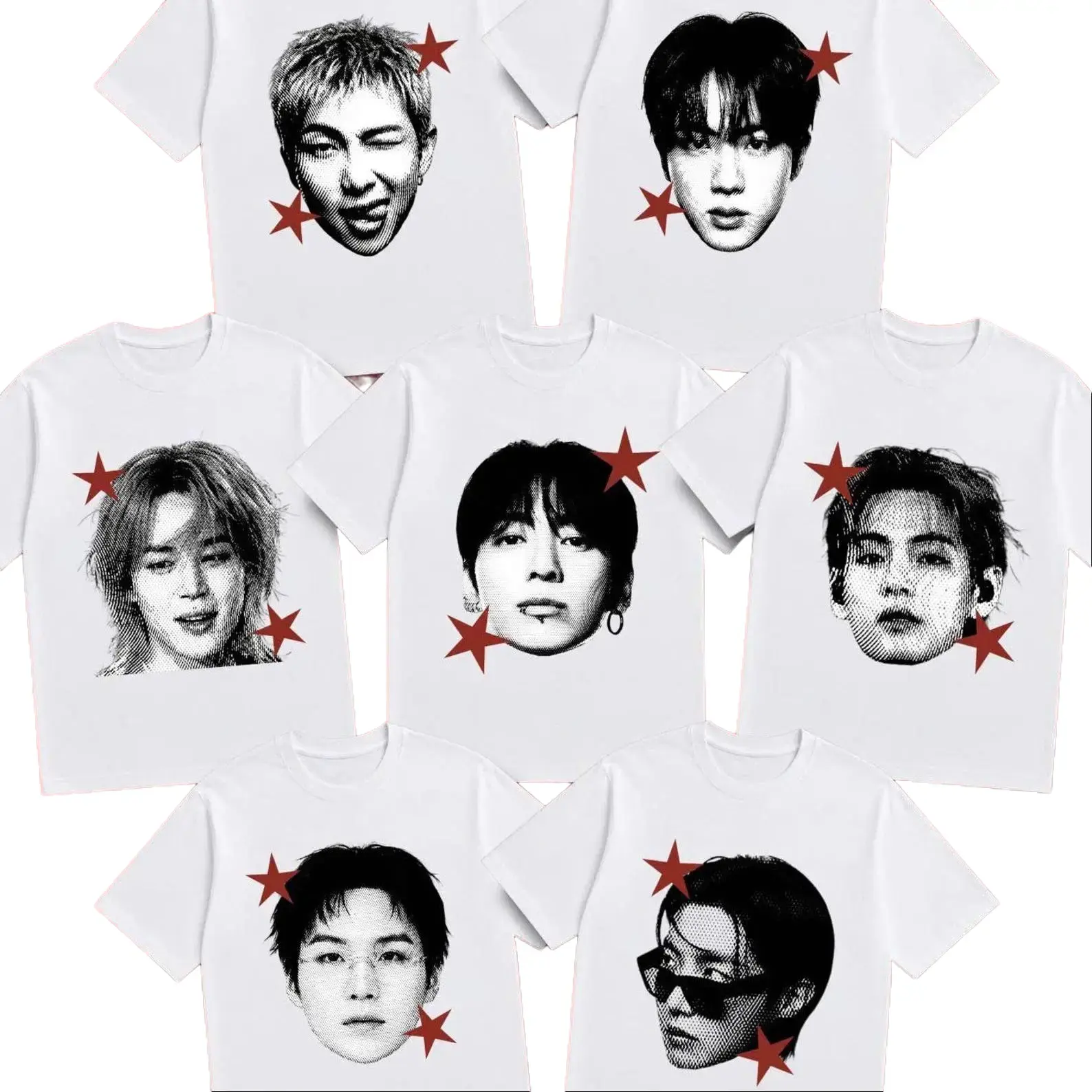 Kpop Idol World Tour Shirt Concert Outfit Trendy Fashion Clothing