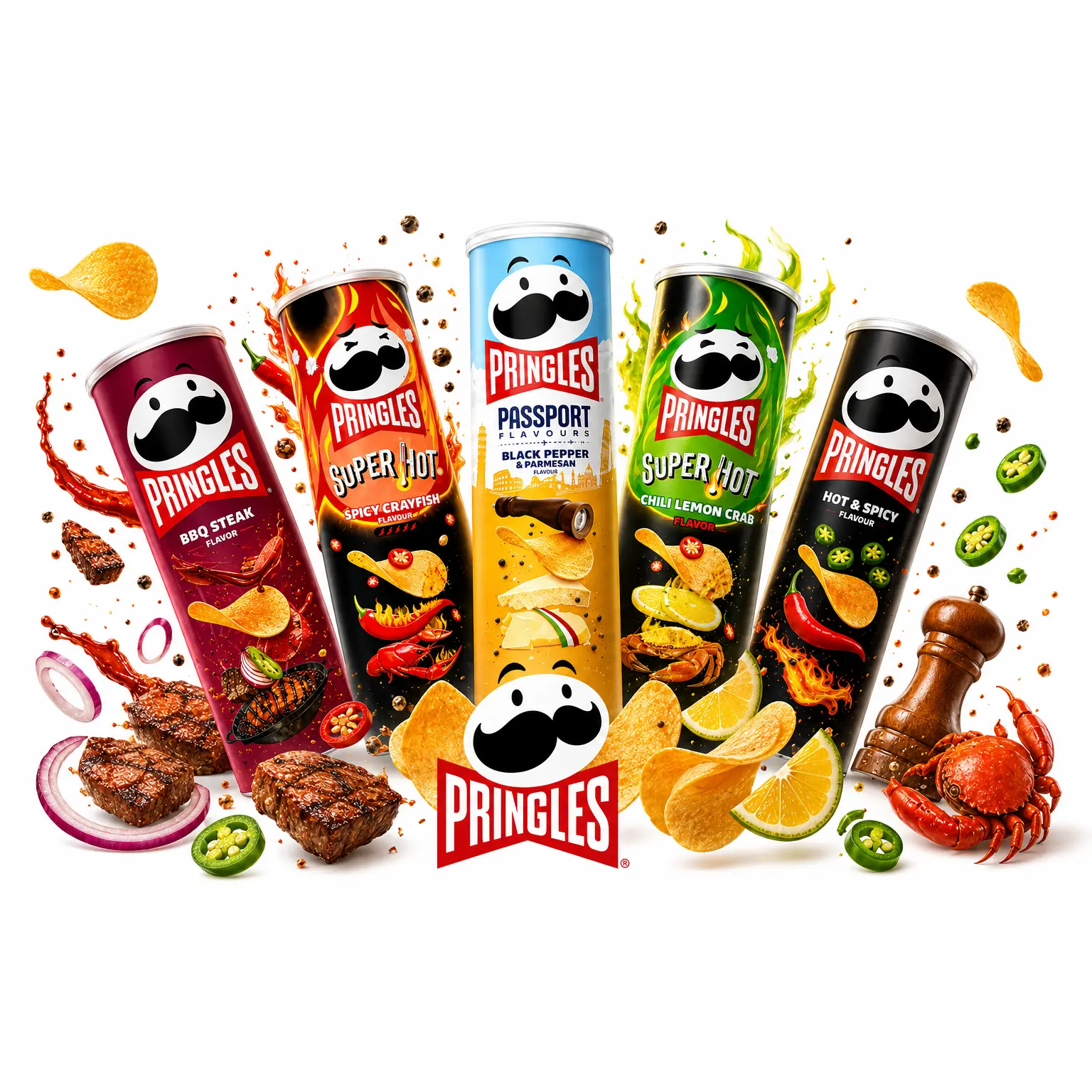Pringles Chinese Exotic Flavors
