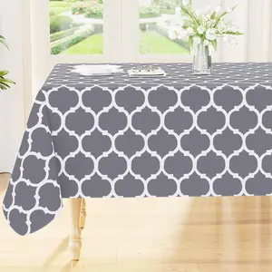 2D Flat Party Tablecloth 1pc, Rectangular Table Cover, Wipeable, Ideal for Dining, Camping, Indoor and Outdoor Use, No Power Required