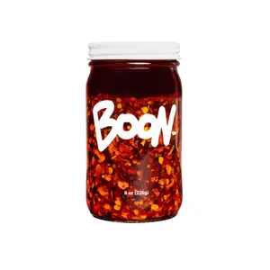 Boon Sauce | A Spicy, Savory and Flavorful Chili Oil in a Glass Bottle