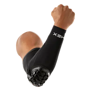 McDavid HEX® High Impact Arm Sleeve - 9mm Impact Absorbing Pads & hDc® Moisture Management for Baseball & Softball Athletes