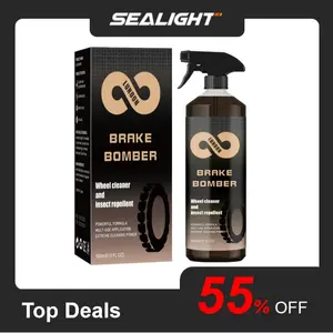 Brake Bomber 3.0 Wheel Cleaner, Tire Cleaner, Bug Remover - Top Brake Cleaner and Car Cleaning Product - Car Cleaning Kits brakebombercleaner bronzebombercleaner tirecleaner surface cleaner liquid Acid Car Wash Fluid #springtok, FathersDayGift
