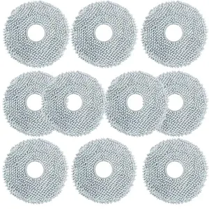 10pcs Wet Mop Pads for Dreame L10s Ultra/L10 Robot Vacuum - Floor Cleaning Accessories