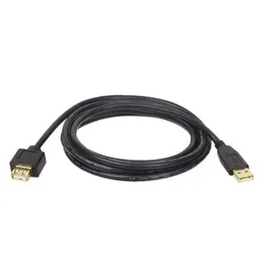 Tripp Lite 16-ft USB 2.0 Gold-Plated Extension Cable, USB A Male-to-Female Tech Accessories