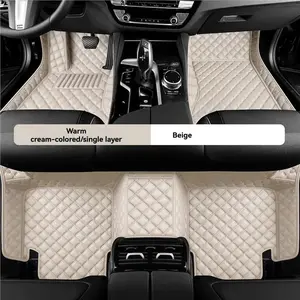 For 2006-2011 Camry Car Floor Mats Full Coverage, Anti-Slip Durable Carpet, Complete Set Vehicle Footrest Pads, Non-Slip Wear Resistant Mat