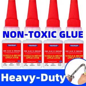 Instant Fix Super Glue – Heavy-Duty Clear Adhesive Stronger Than Welding, Must-Have DIY Tool for Crafts, Quick Repairs, Wood, Metal, Plastic, Nails & More