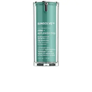 SunsolveMD ZnO+ Mineral Care Firm + Replenish Eyes SPF 50