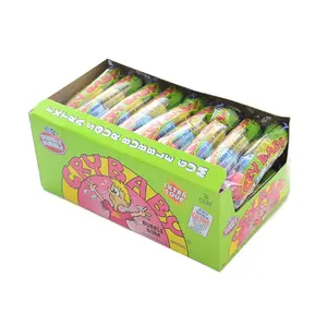 Dubble Bubble Cry Baby Extra Sour Gumball 36 ct. - Sour and Chewy Gum Balls with Fruity Flavors - 36 Count Pack Candy Snack Sweet Corn