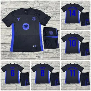 Barcelona FC Football Kit – 2026 Black Edition – Premium Fabric, Match-Fit Cut, Breathable & Sweat-Wicking