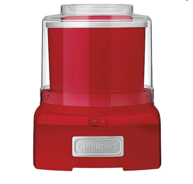 Cuisinart Ice Cream Machine, Electric Homemade Ice Cream Maker, Frozen Dessert Machine, Sorbet Maker, Gelato Machine, Frozen Yogurt Maker, Dessert Appliance, Kitchen Tool, Home Dessert Maker, Easy Use