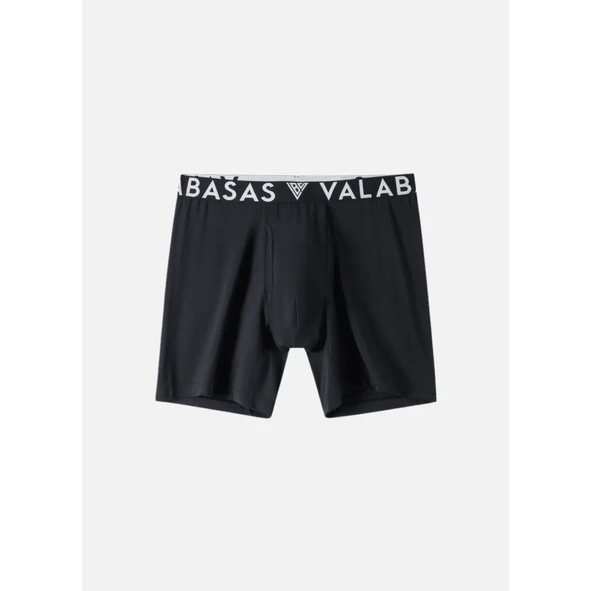 Men's Smooth Spandex-Stretch Fabric Essential Modal Boxer Brief, Single Pack, Black Menswear Underwear