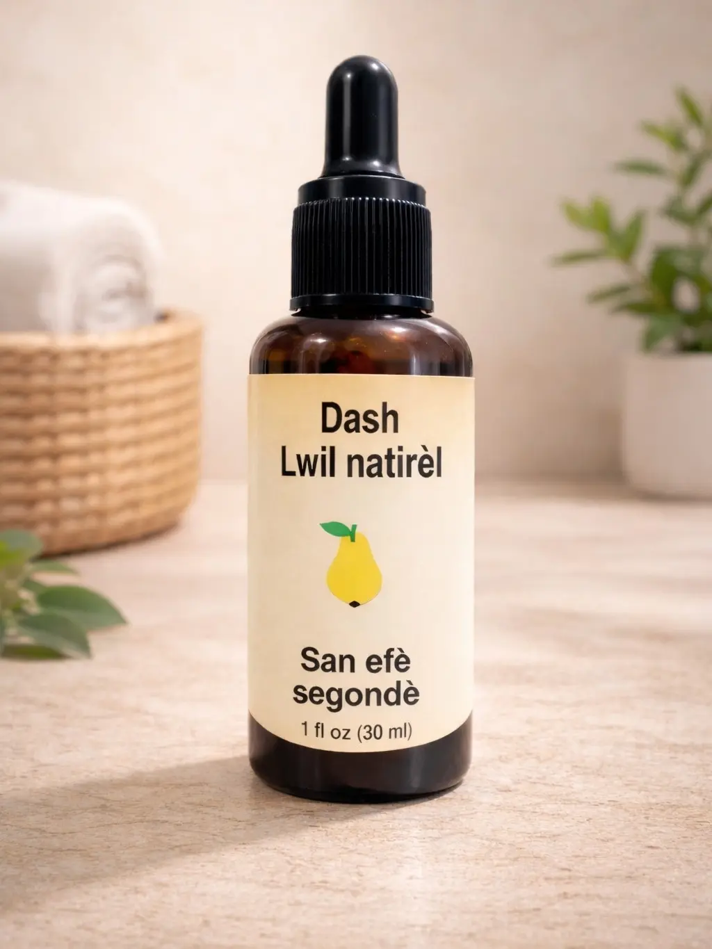Dash Natural Body Massage Oil  Bottles 30 ml total