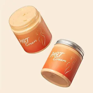 HOT Cream 2 Pack Intense Firming Heat Cream Honey Infused Vitamin E Heat Sweat Moisturizer Hydrates Boosts Skin Firming Smoothing Belly Cream for Men Women Complete Body Care Set hot cream